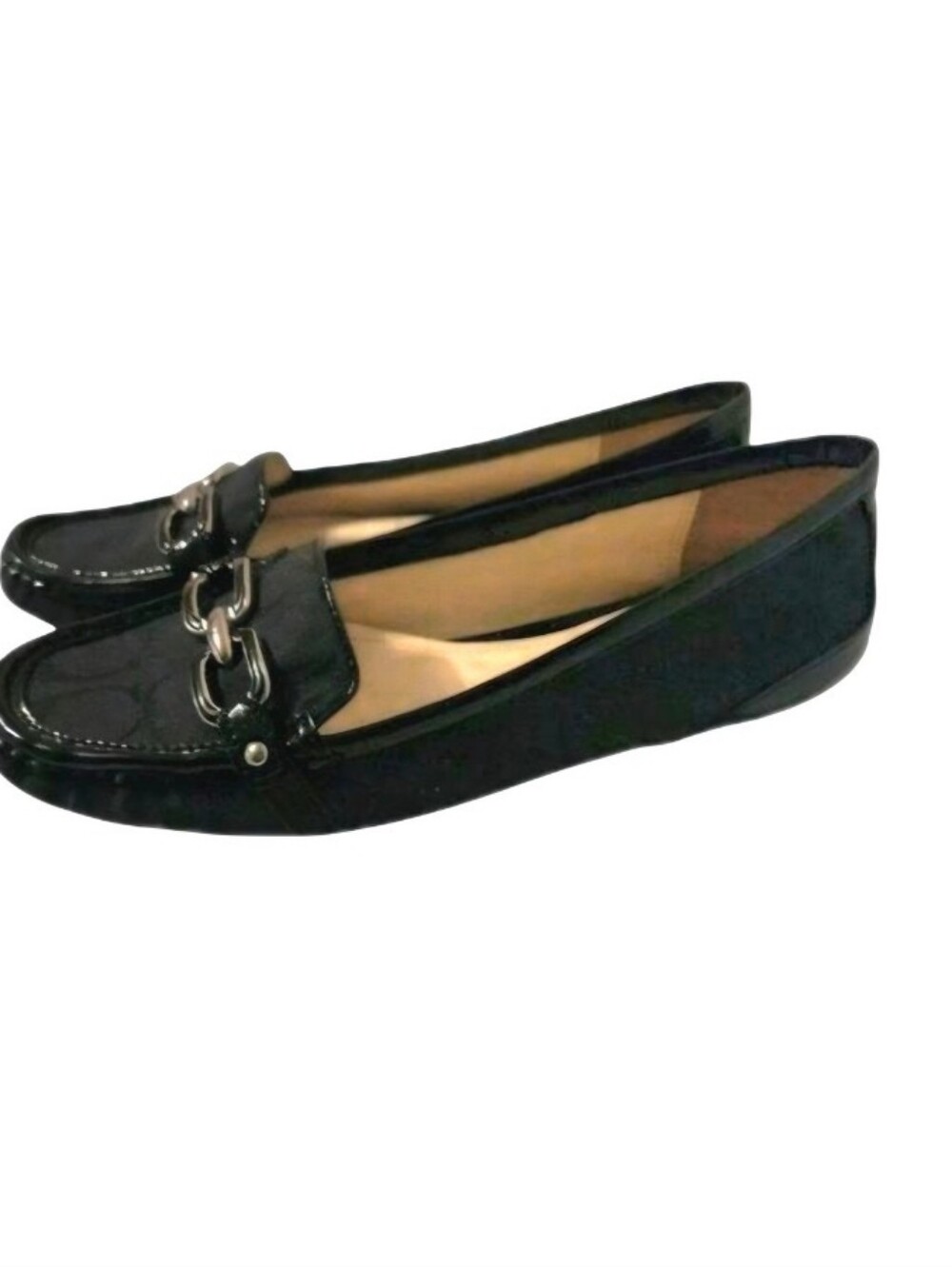 Coach Fortunata Signiture C Horsebit Loafers 7.5